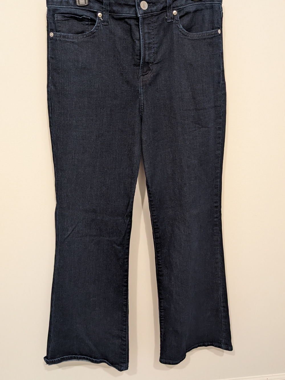 LC Lauren Conrad Deep Indigo Flare Jeans